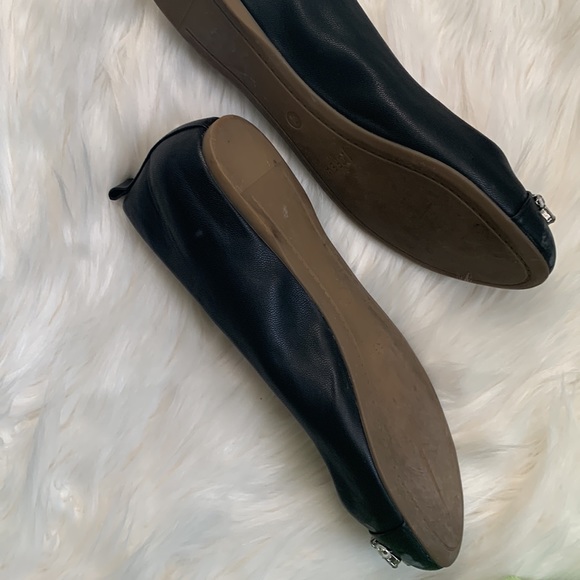Black J. Crew ballet flats with gems - Picture 4 of 4